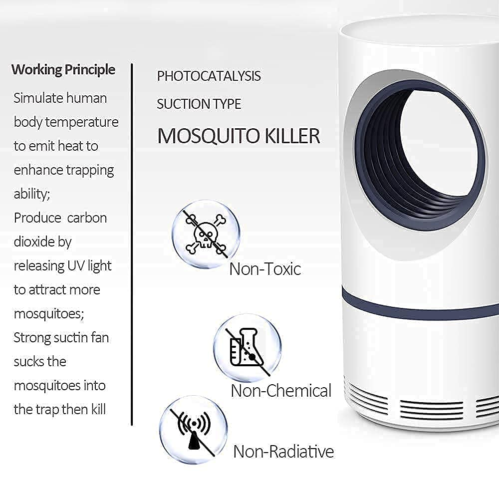 Eco-Friendly Electronic LED Mosquito Killer Machine Lamp